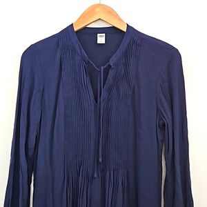 Dress - Pleated front with tie